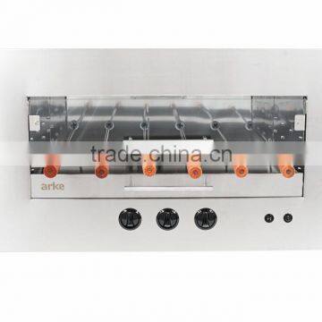 Built-in Gas Horizontal Grill With 6 Skewers_AGH-06 Arke photo-2