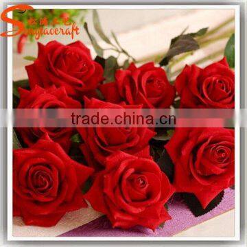 Hot Sale Cheap Wholesale Artificial Flowers/ Fake Flower Rose photo-3
