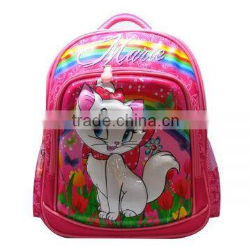2d 3d Cartoon Canvas Satchel Backpack Bag