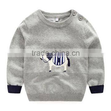 Baby Sweater Embroidery Design With Horse photo-3