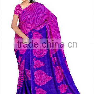 Digital Print Saree With Blouse photo-2