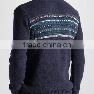 High Quality Men's High Neck Zip Sweater (BKNM24) photo-2