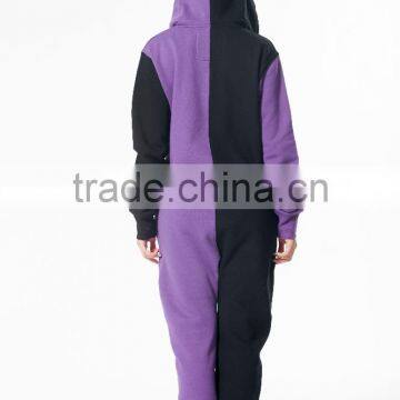 Hooded Fleece Blank Onesie Women Fashion Adult Baby Onesie photo-3