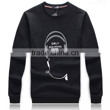 Fashion Round Neck Pullover Custom Wholesale Printing 2016 Thick Warm Fleece Multi-Color Sweatshirt Men photo-5