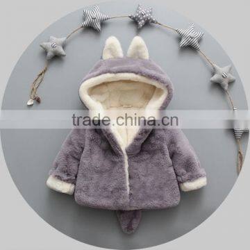 2016 Wholesale Children Boutique Clothing Kids Winter Coat for Girls photo-2