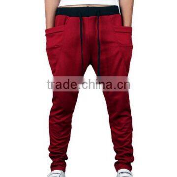 OEM Bulking Buy Closed Bottom Polyester/cotton Yarn Custom Mens Cargo Baggy Pants With Side Pockets photo-6