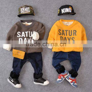 S15258A New arrival children's spring winter hoodies