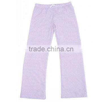 New style personalised monogrammed seersucker Pajamas Pants