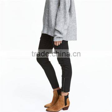 Womens Washed Khaki Green Cargo Pants Work Pants for Ladies photo-6