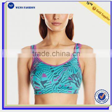 Custom Design Women Sexy Back Workout Yoga Top Yoga Bra Yoga Wear