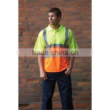 Hi Vis Rail Track Polo Shirt