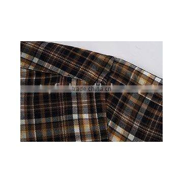 Cotton Long Sleeve Plaid Thick Mens Shirts photo-3