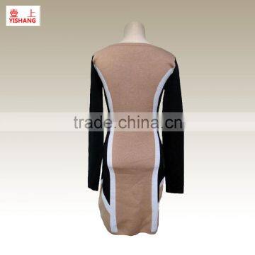 Hot Sale!Jacquard Sweater 80%Viscose 20%Polyester Design for Women Sweater in the Autumn photo-3