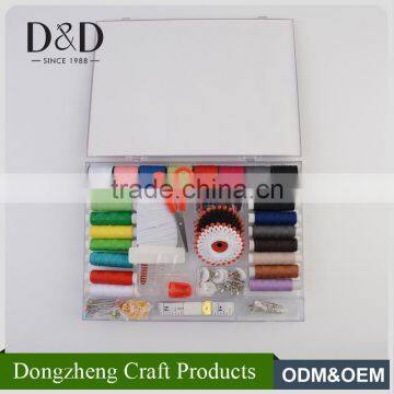 Premium supplies wholesale custom logo travel sewing kit with box