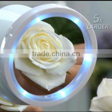 Swivel Brite LED 8X Magnification Mirror 360 Swivel Action photo-2