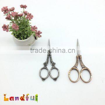 Stainless Steel Scissors Vintage European Style Plum Blossom Scissors For Embroidery photo-2