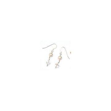 India Silver Earrings