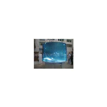 Pixel 546 2 R1G1B 20mm Iron Full Color Video Curved Led Display Screen For Advertising