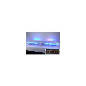 Customized Red Long led police light bars with Directional / Alley Lights added