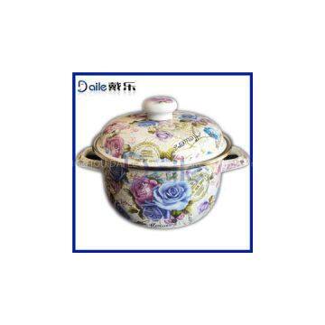 5pcs Innovative And Creative Enameled Stockpot