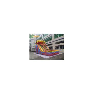 Commercial Outdoor Inflatable dry Slide with 0.55 mm PVC tarpaulin