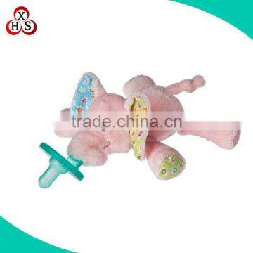 Custom Plush Stuffed Toy Funny Pacifier Baby Pacifier With Plush Toy photo-5