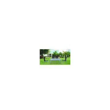 outdoor furniture,dining furniture ,toughened glass table,textile chairs and tables,chair,table,aluminum +PE rattan chair,aluminum +PE rattan table  HY106  HT51
