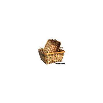 Bamboo Storage Basket,