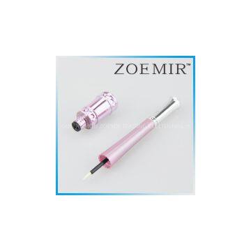 Charming Lilac Round Custom Bamboo Eyeliner Slim Bottle