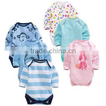 2016 summer cartoon rabbit short sleeve baby romper