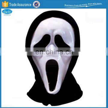 PVC Plastic Scary Ghost Halloween Party Masks