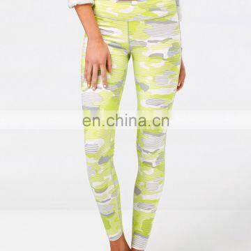 Multi Color Splice Printed Custom Leggings photo-5