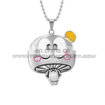 Cute cartoon stainless steel pendant design