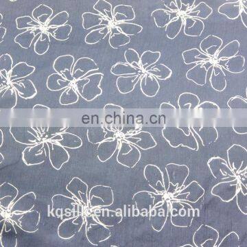 Printed 100% cheap Silk Paj/habotai/habutai Fabric