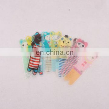 cartoon characters paper bookmark