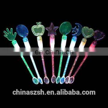 Blinking Led Light Up Cocktail Stirrer Party Supplies