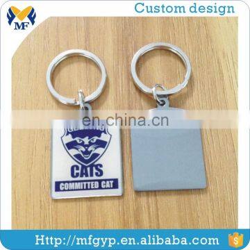 Custom Made Round Promotional Metal Keychain, Key Ring photo-2