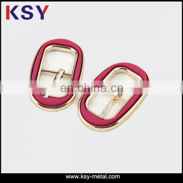 Double color Customized metal shoe buckle parts