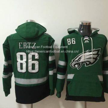 Philadelphia Eagles #86 Ertz Green Hoodie