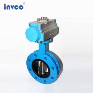 INVCO Pneumatic Butterfly Valve,U Type Butterfly Valve
