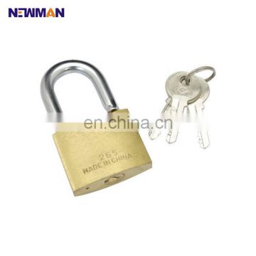 High Quality Thick Brass Color Drawer Lock Padlock