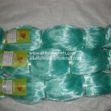 Cheapest Nylon Fishing Net 0.25mm-55mmsq-75MD, (red de Pesca) 3USD/Kg. Protection Nets, Trammel Net, Gill Net, Safety Nets,