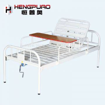 Adjustable Cheap Manual Hospital Medical Patient Bed for Handicapped
