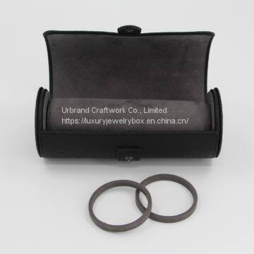 Classical Debossed Logo Leather Watch Box/customize Leather Watch Case photo-3