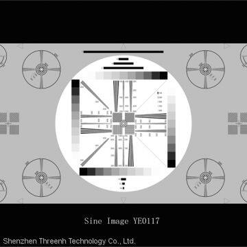 Sine Image HDTV Universal Test Chart for Camera Transmission Characteristics Testing