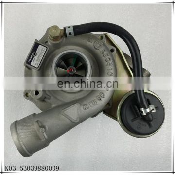 DW10TD Engine Turbocharger 53039880009 K03 for Citroen Xantia HDI