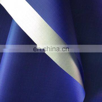 Waterproof anti-static moisture-proof 210D 0.5 mm ripstop silver coated oxford fabric for tent bag material