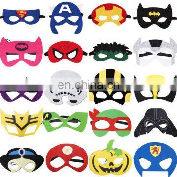 2mm felt eye superhero mask for kid