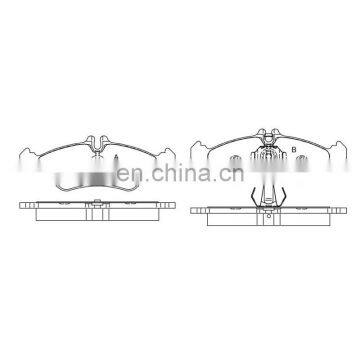 Brake Pads for BENZ OE GDB1262 0024205620