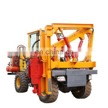 t Works Hydraulic Static Pile Driver Price for Road Safety Barriers Installation photo-3